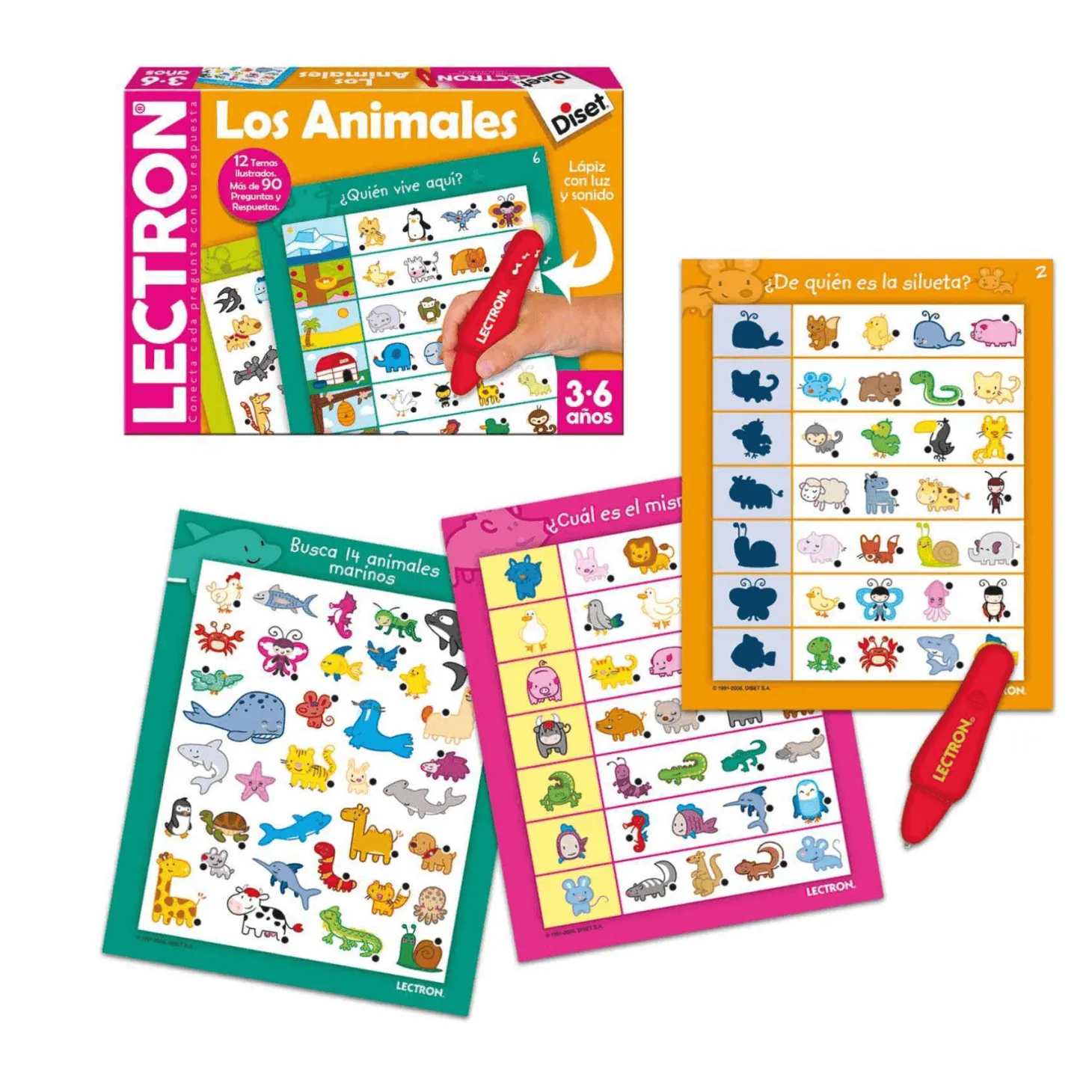 Juego Educativo Lectron Los Animales