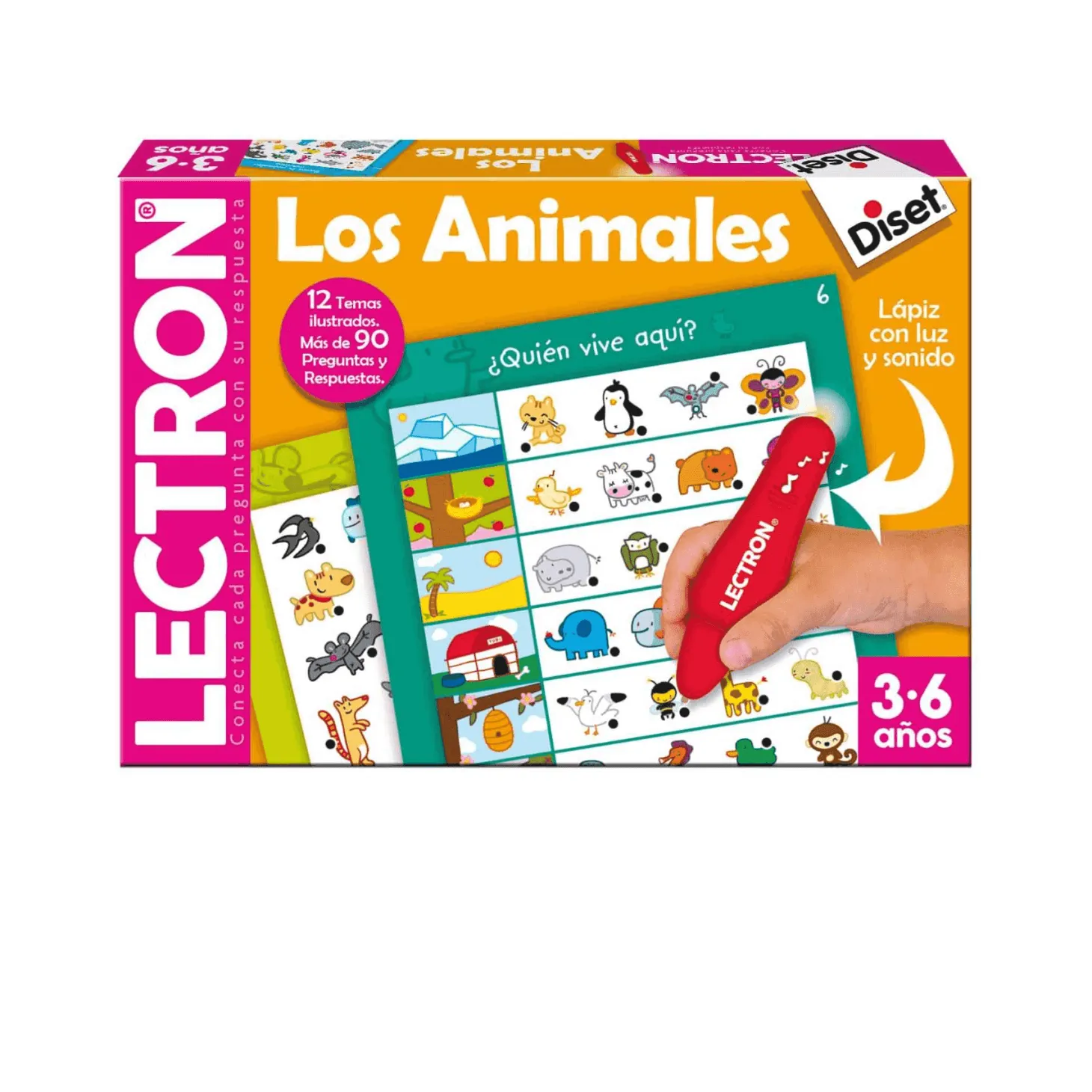 Juego Educativo Lectron Los Animales
