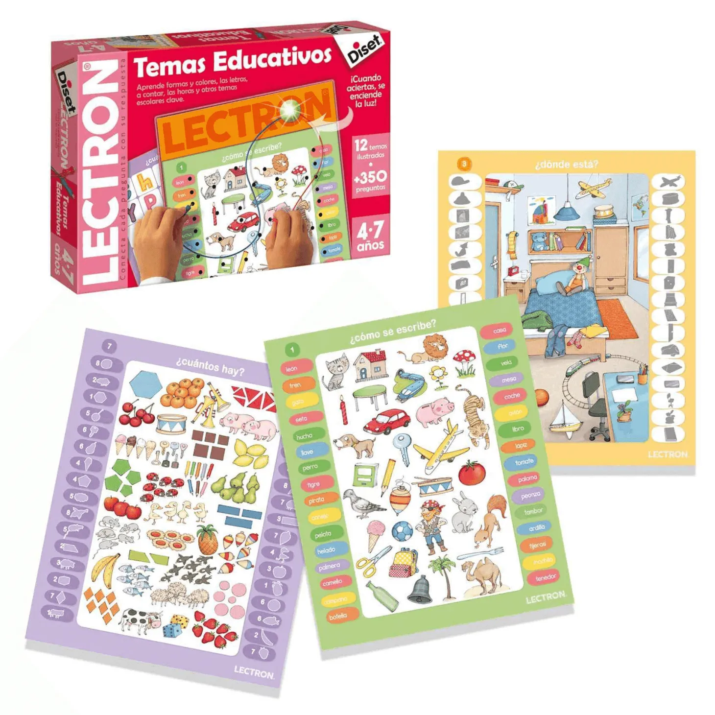 Juego Educativo Lectron Temas Educativos