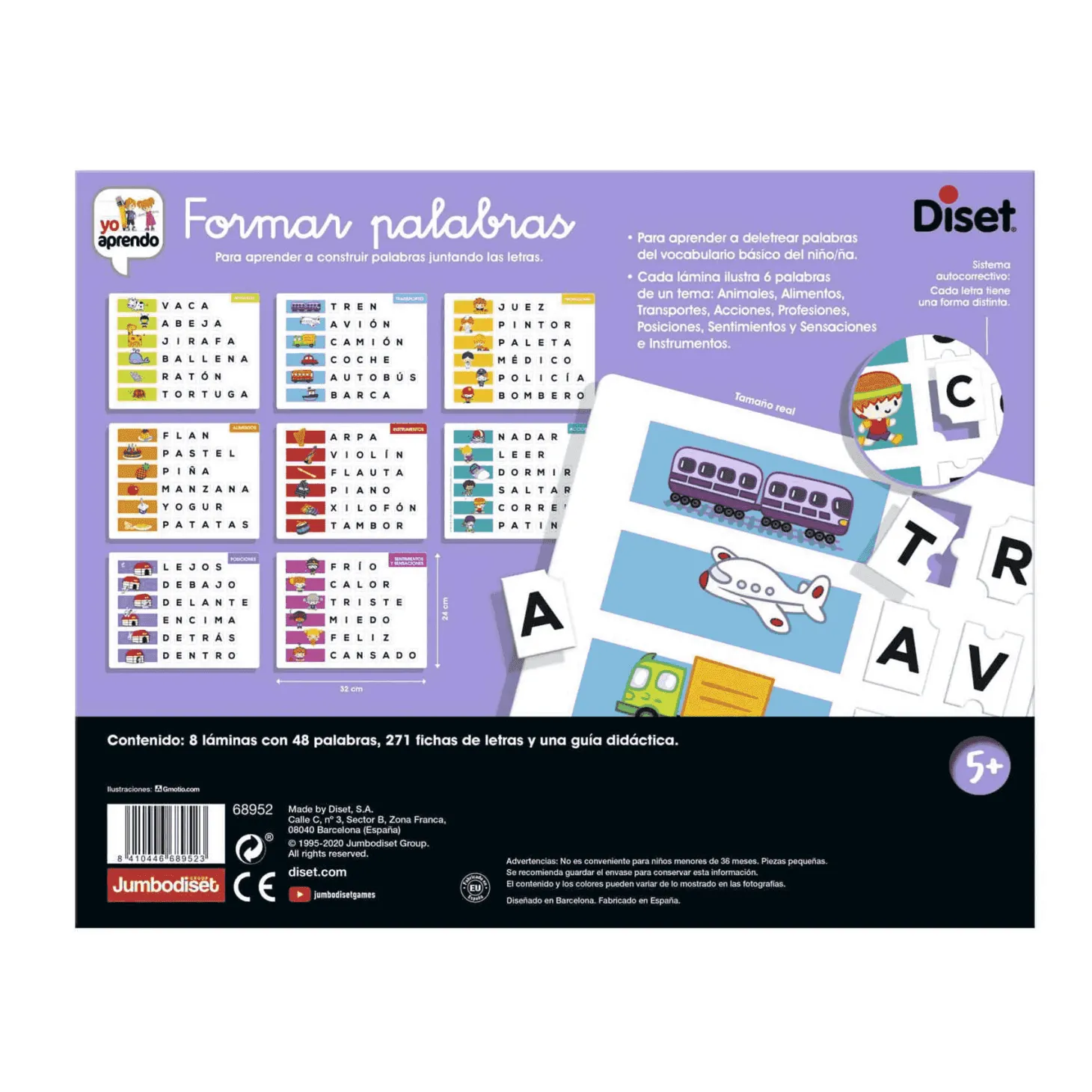 Juego Formar Palabras | Juguete Didáctico