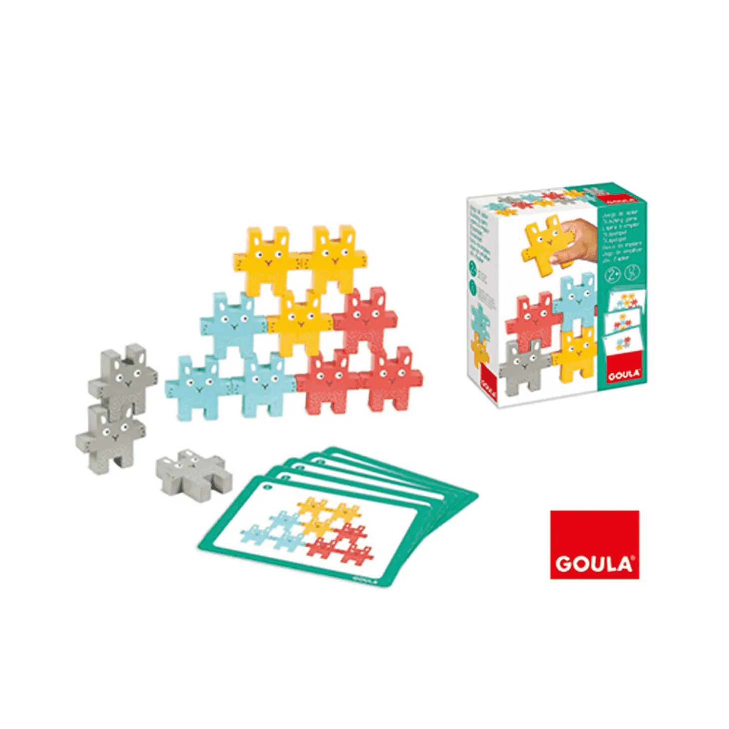 Juego Goula Didactico Apilable Conejito