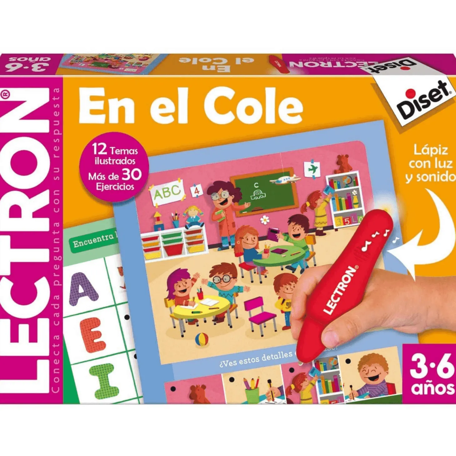 Juego Lectron En El Cole