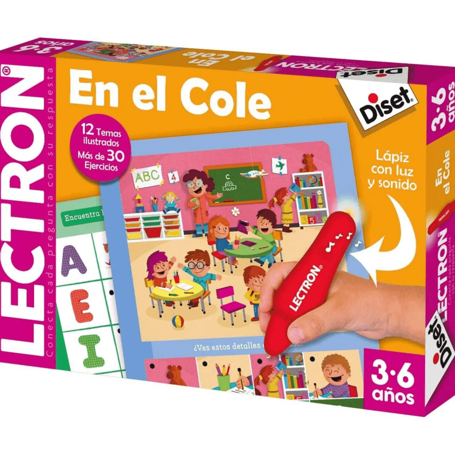 Juego Lectron En El Cole