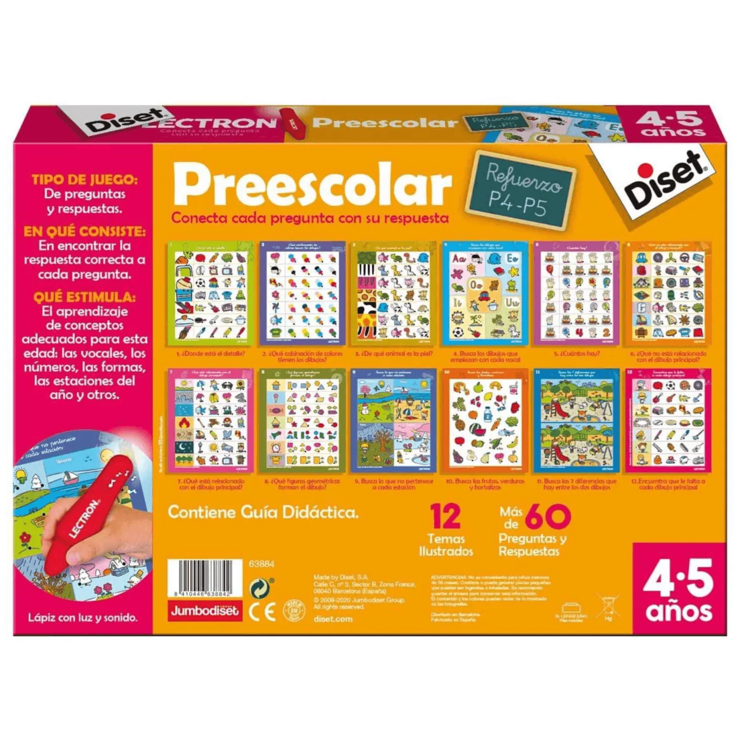 Juego Lectron Lapiz Preescolar