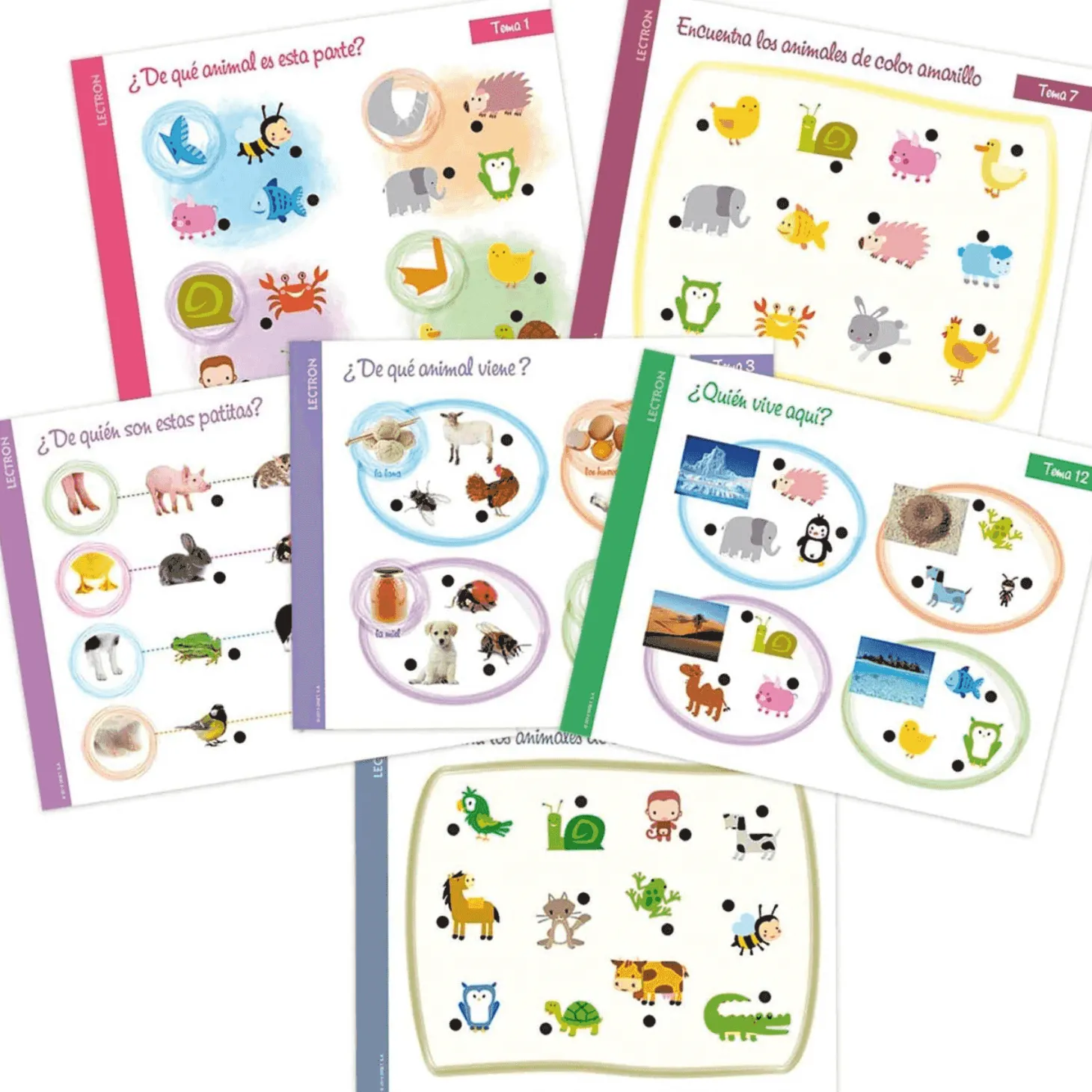 Juego Lectron Lápiz Aprendo con los Animales