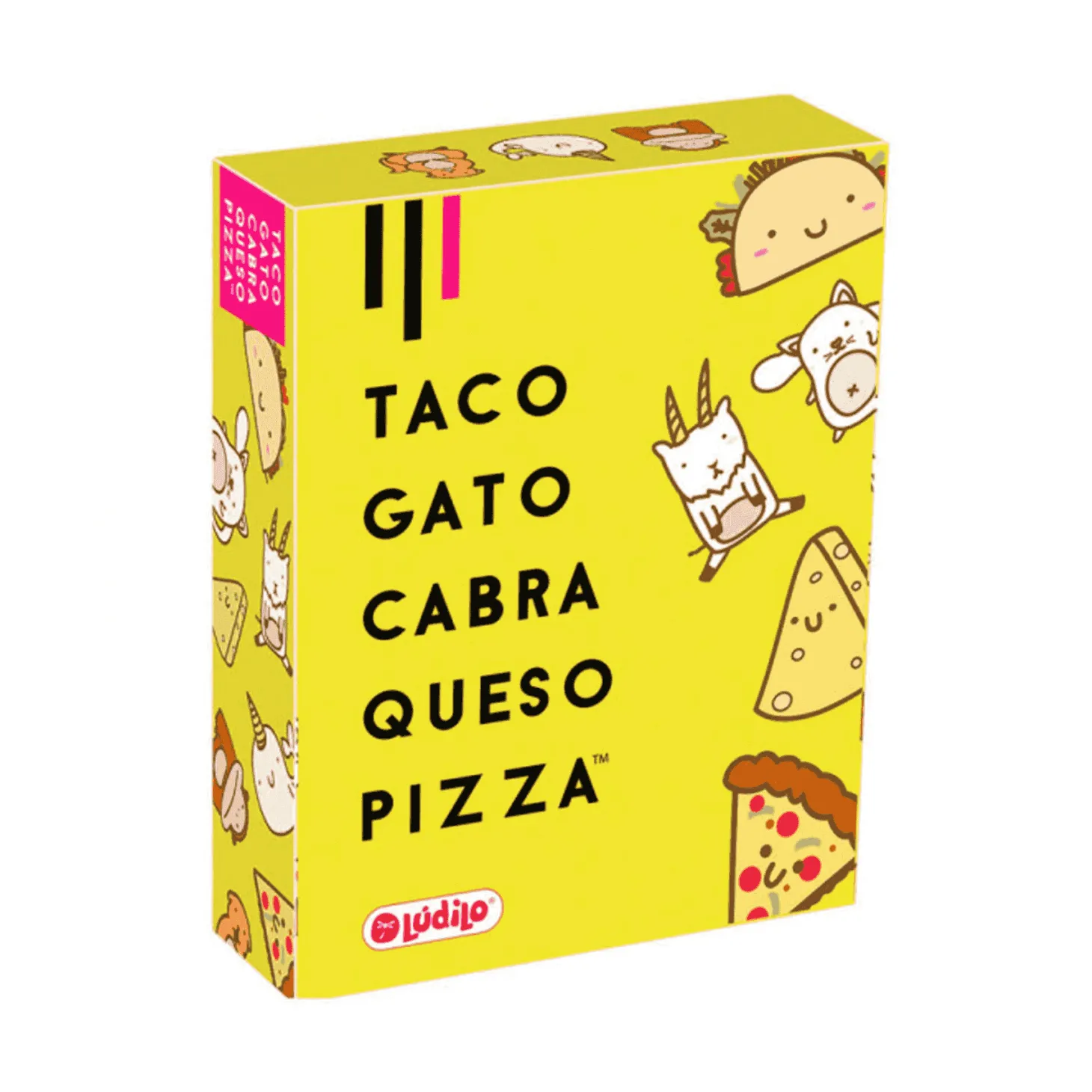 Juego Taco, Gato, Cabra, Queso, Pizza