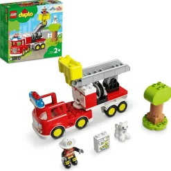 Juguete para construir LEGO DUPLO Rescate 10969 Camión de Bomberos (21 piezas)