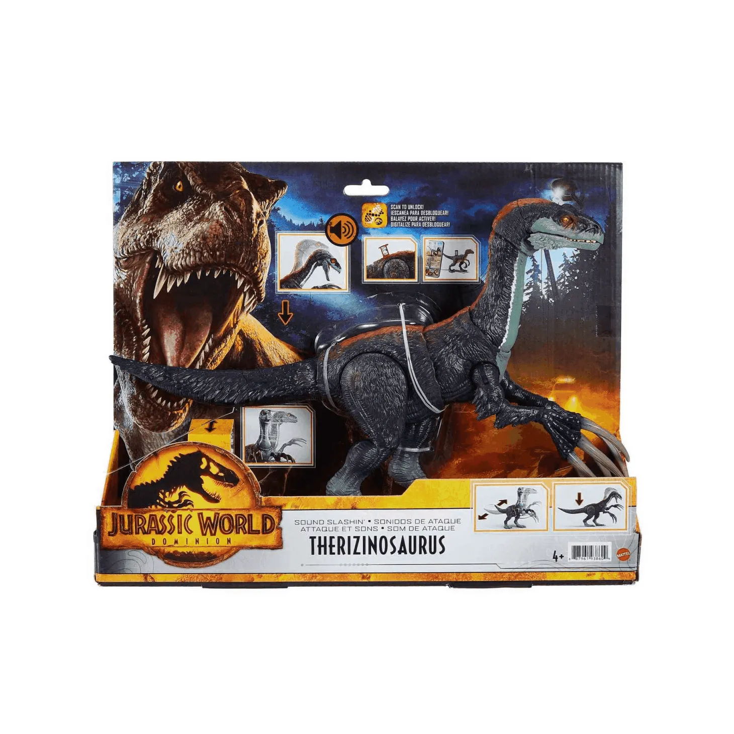 Jurassic World Dinosaurio Escapista con Sonido juguete 4 años