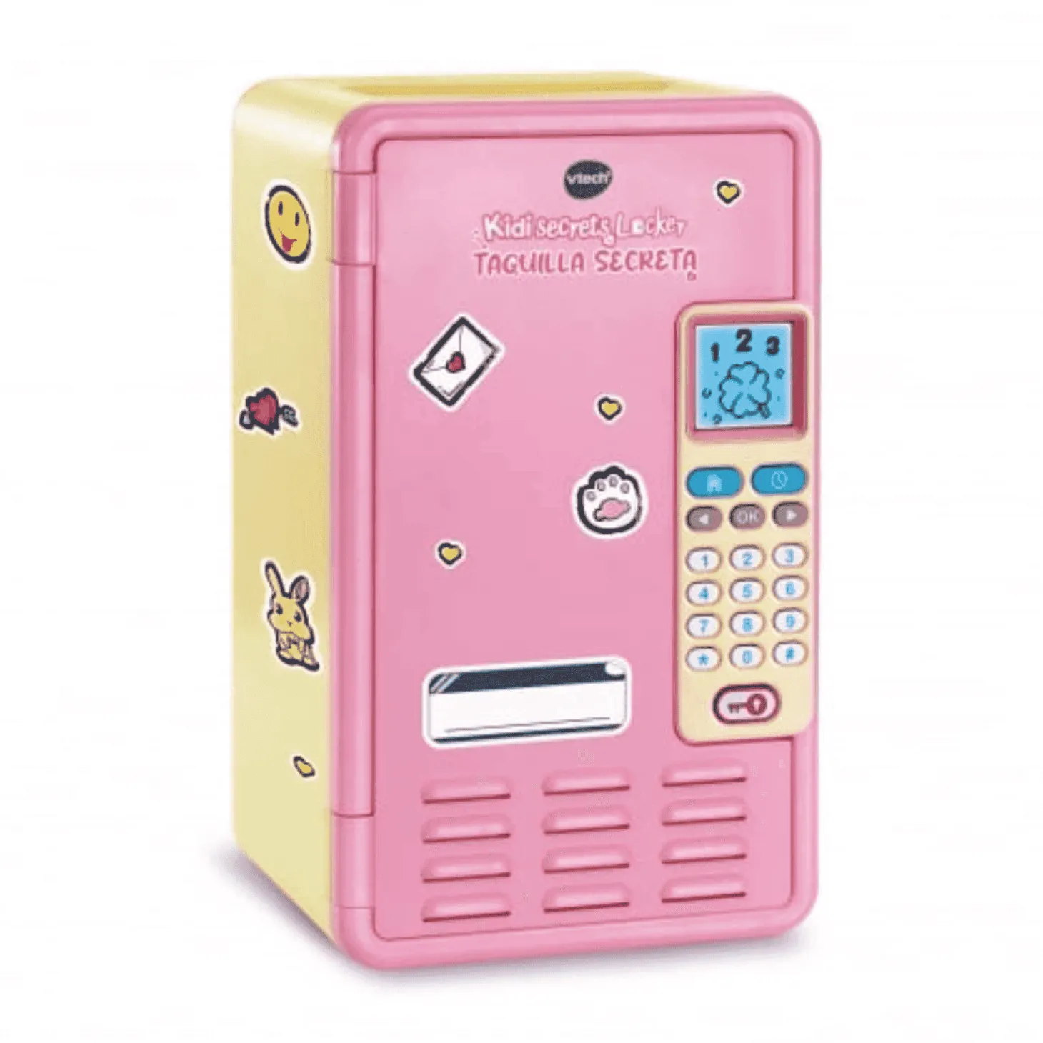 Kidisecrets Taquilla Secreta Rosa y Amarilla