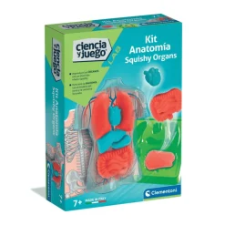 Kit Anatomía Squishy Organs Clementoni | Juego Educativo con Órganos Blanditos | Desde 8 Años