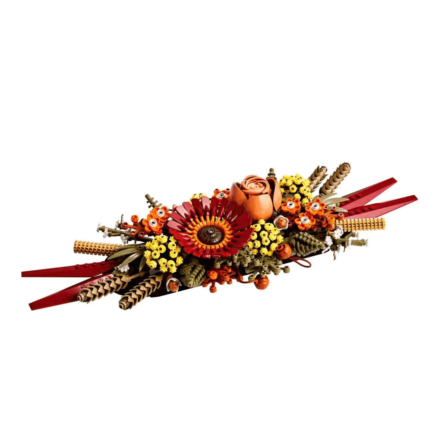 Kit de construcción LEGO Icons 10314 Centro de Flores Secas 812 piezas