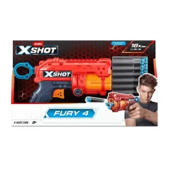 Lanzadardos X-Shot Fury 4 – 16 dardos