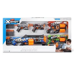 Lanzadardos X-Shot Skins – Combo Pack (Series 1)