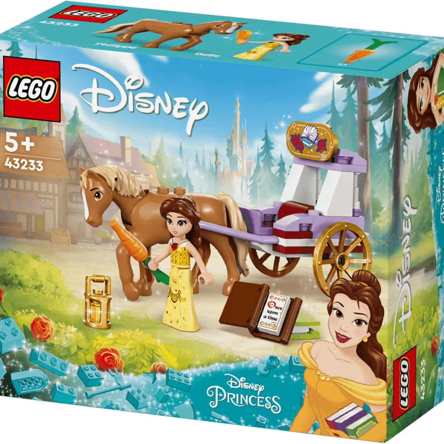 LEGO | Disney Princess Calesa de Cuentos de Bella