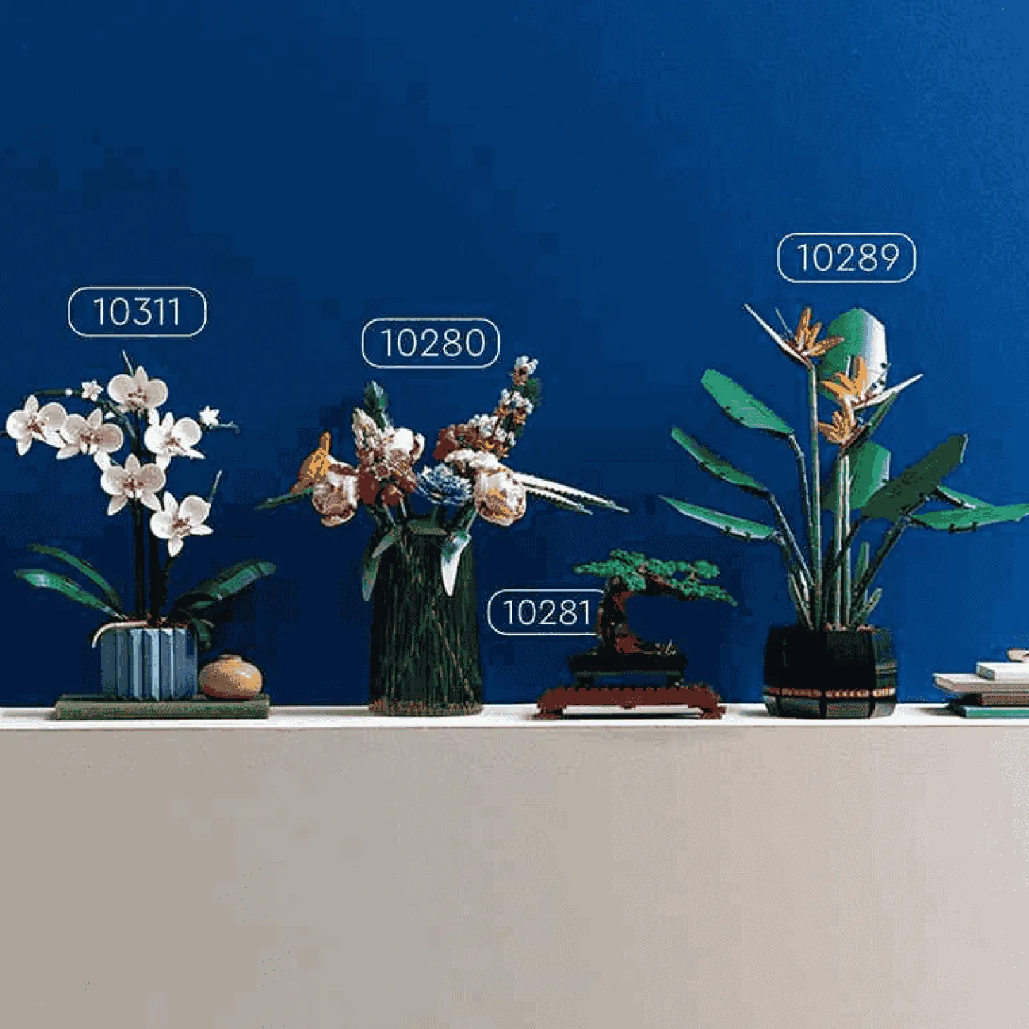 LEGO 10311 Orquídeas (608 piezas) Kit de construcción de planta decorativa