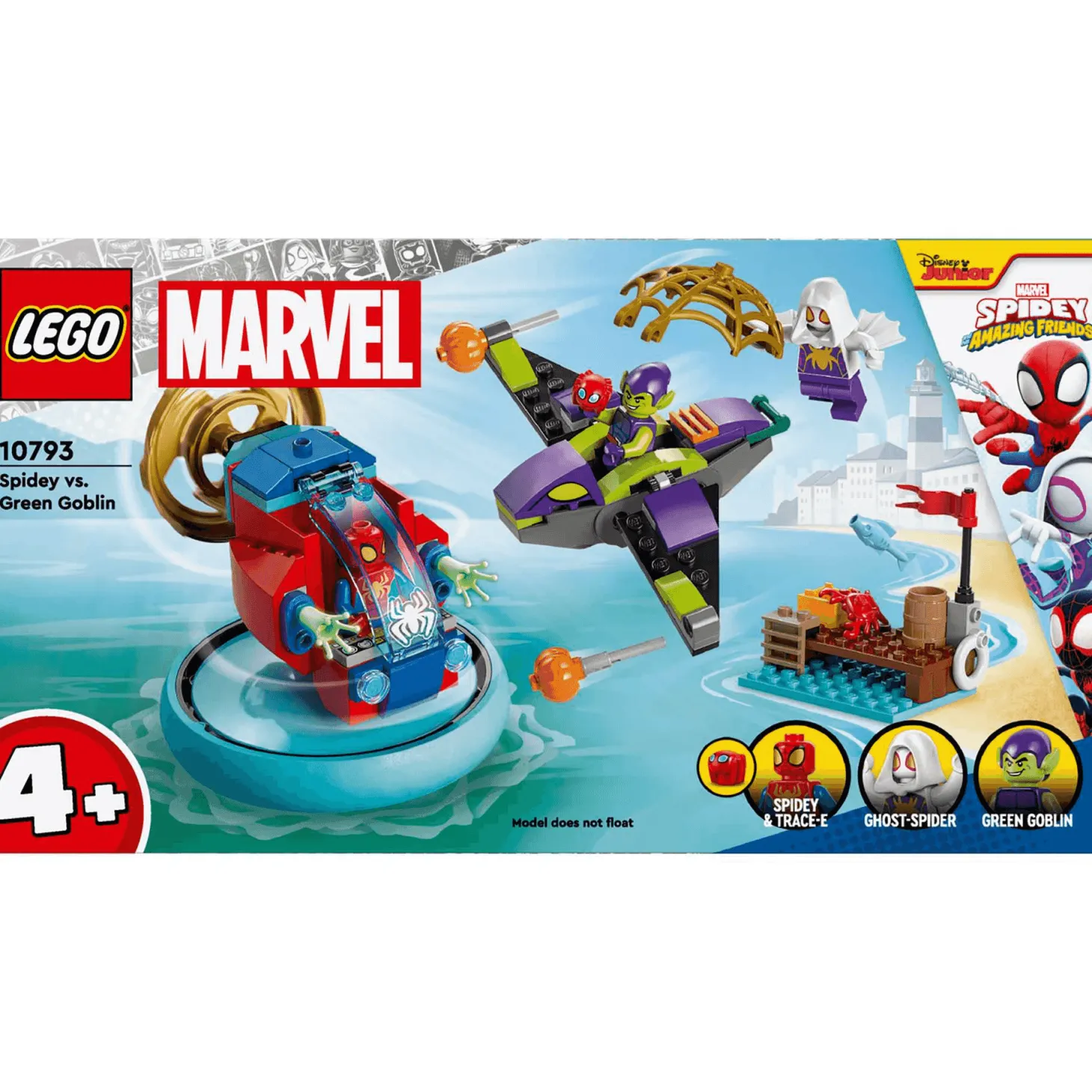 LEGO 4+ Spidey vs. Duende Verde Juguete del superhéroe 10793