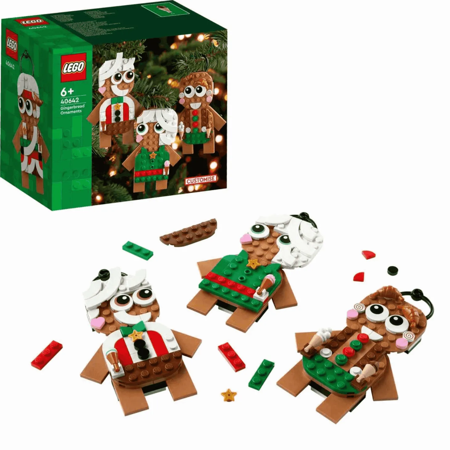 LEGO Adornos de Pan de Jengibre 40642