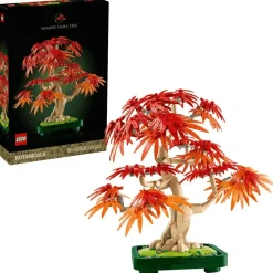 LEGO Botanicals Bonsái de Arce Rojo Japonés Decoración 10348