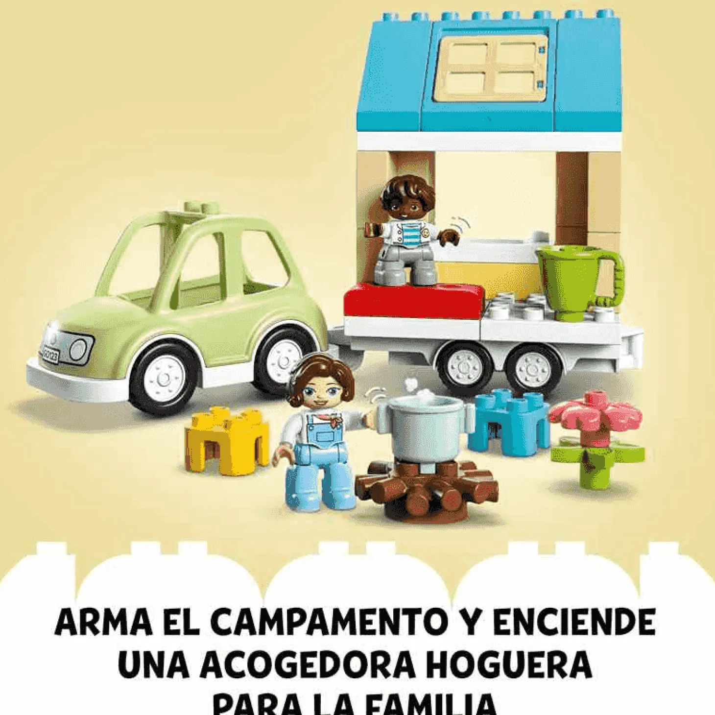 LEGO Casa Familiar con Ruedas