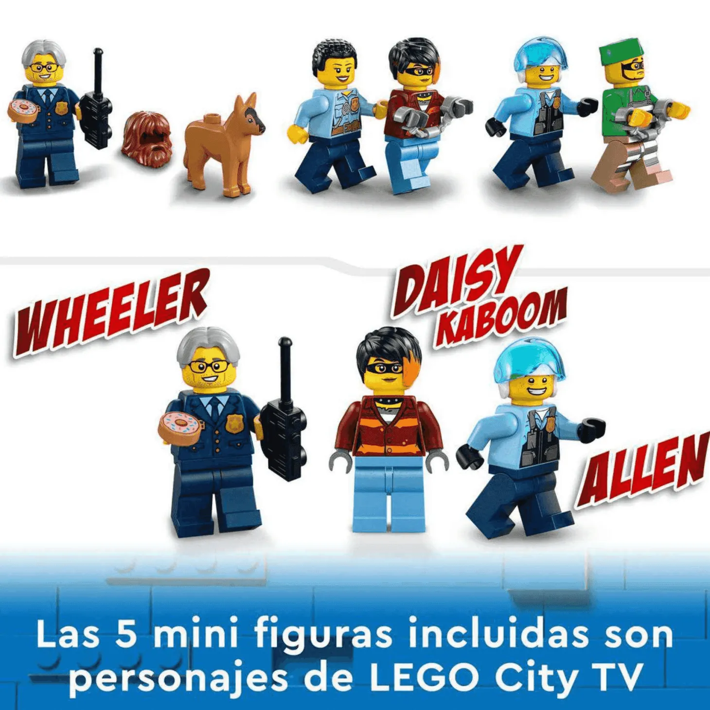 LEGO City 60316 Comisaría de Policía