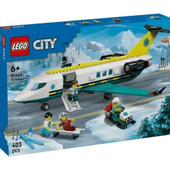LEGO City Ambulancia Aérea de Emergencia Set 60465