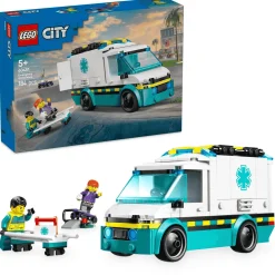 LEGO City Ambulancia de Emergencias Set construible 60451