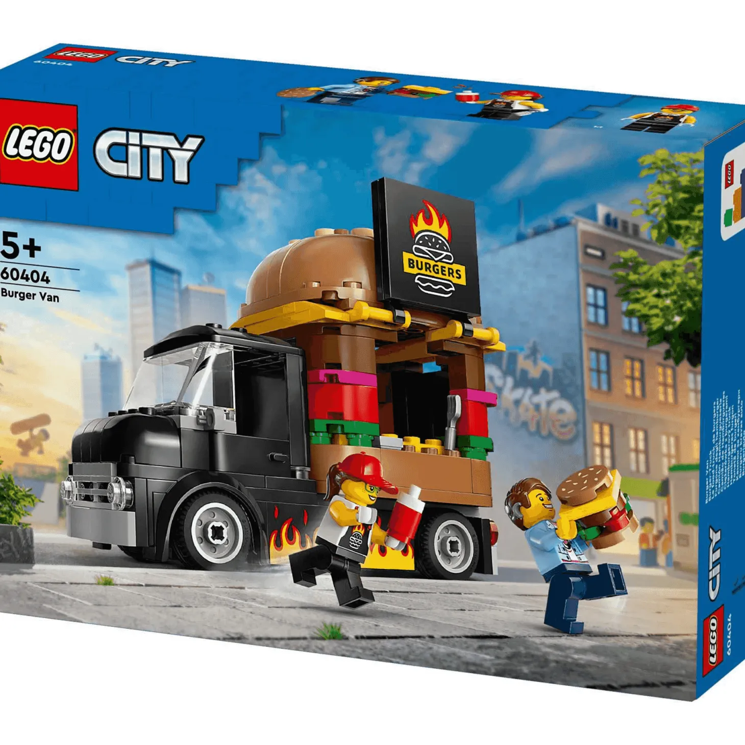 LEGO City Camión Hamburguesería Set de construcción de juguetes 60404