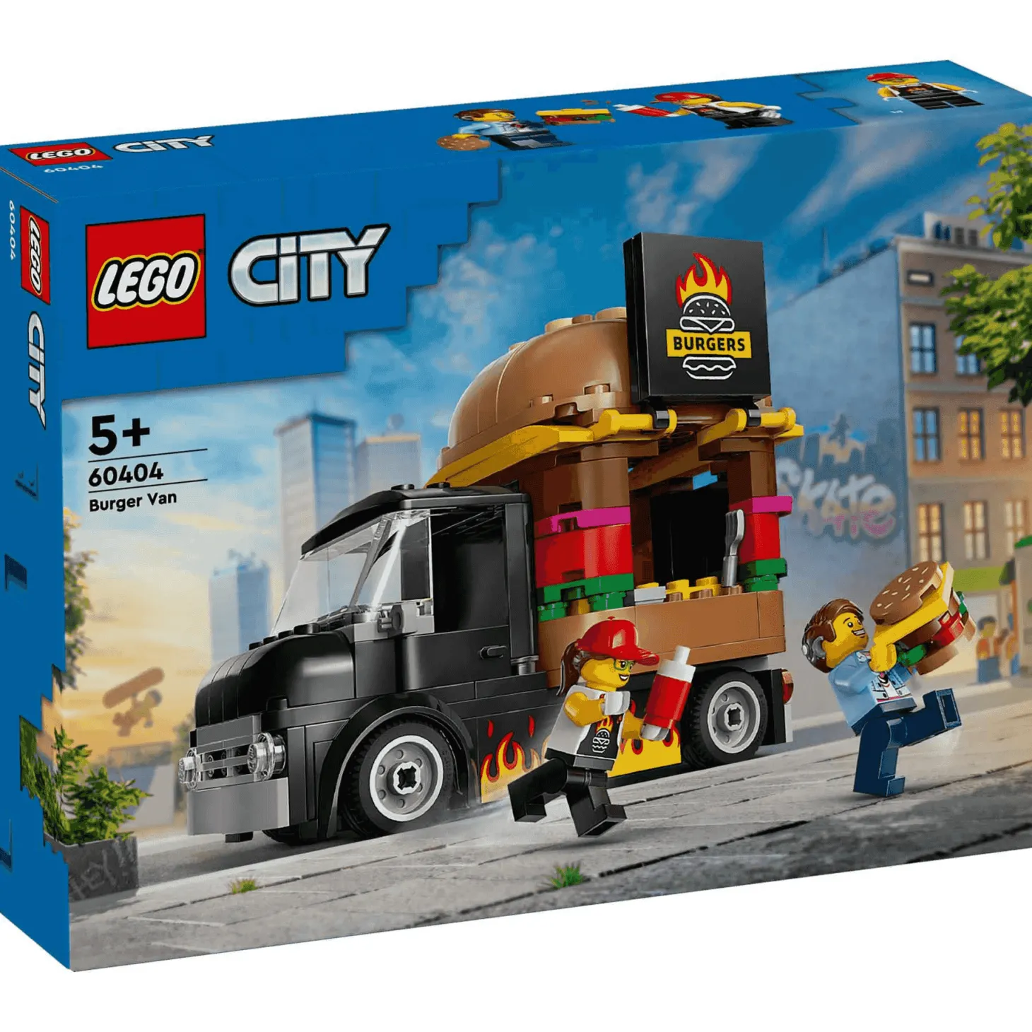 LEGO City Camión Hamburguesería Set de construcción de juguetes 60404