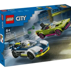LEGO City Coche de Policía y Potente Deportivo Set 60415