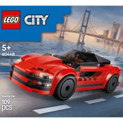 LEGO City Deportivo Rojo Set con vehículo de juguete 60448