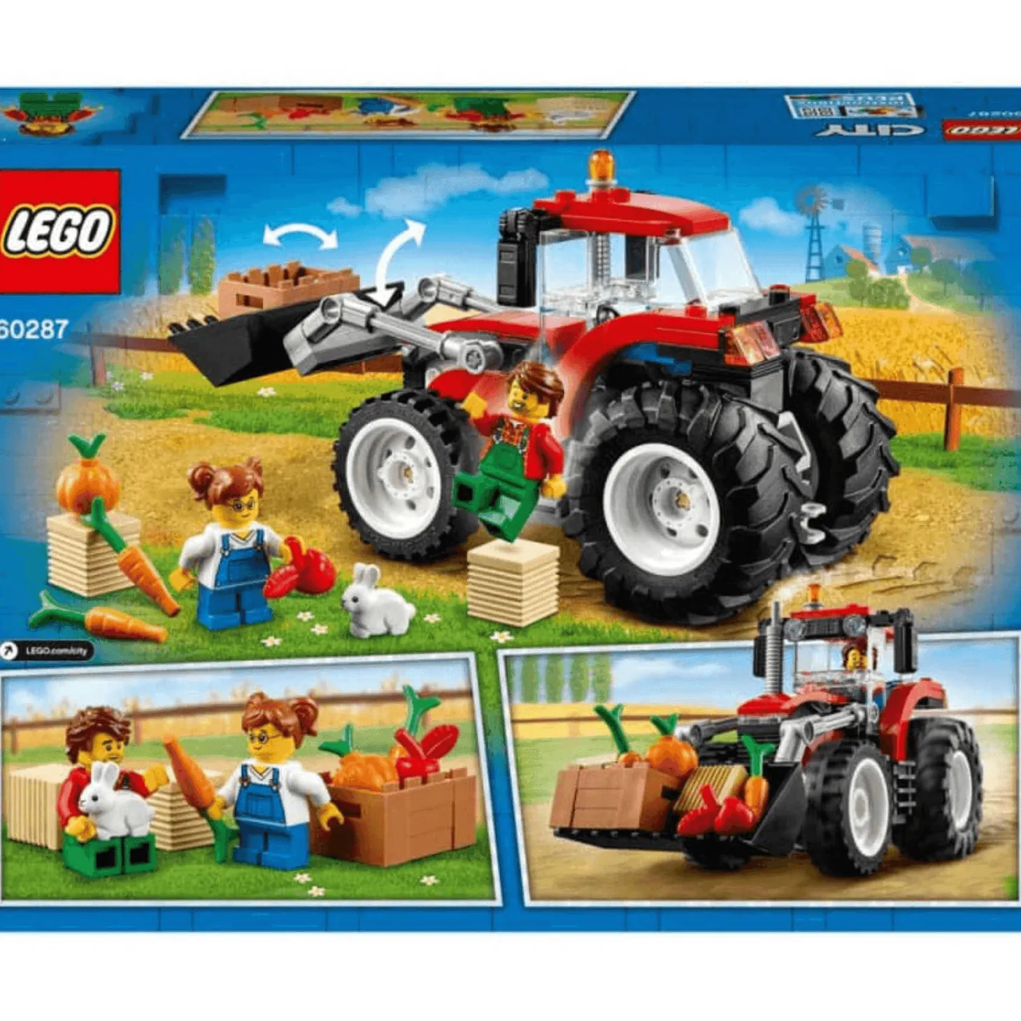 LEGO City Great Vehicles Tractor 60287
