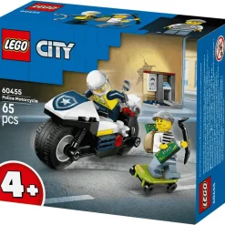 LEGO City Persecución en Moto de Policía Juguete 60455
