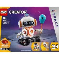 LEGO Creator 3en1 Robot Espacial Juego sobre ciencia 31164