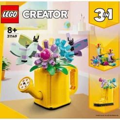 LEGO Creator Flores en Regadera Juguete 3en1 31149