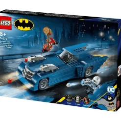 LEGO DC Batman Batman con Batmóvil vs. Harley Quinn y Mr. Freeze 76274