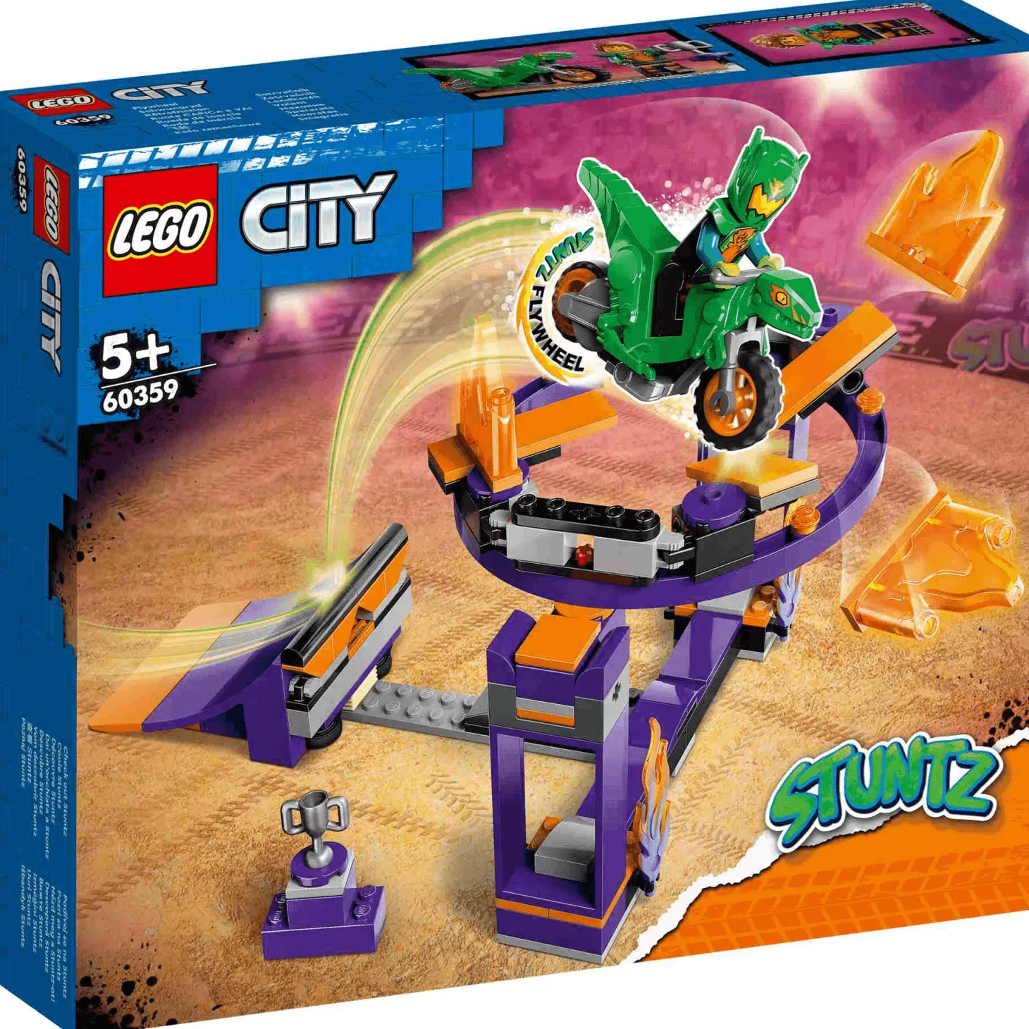 LEGO Desafío Acrobático Rampa y Aro 60359