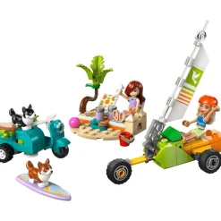 LEGO Friends Mascotas Surferas y Aventura sobre Ruedas 42641