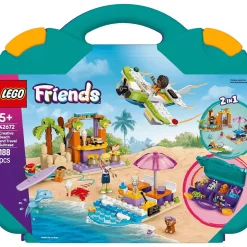LEGO Friends Playa Creativa y Maleta de Viaje Juguete 42672