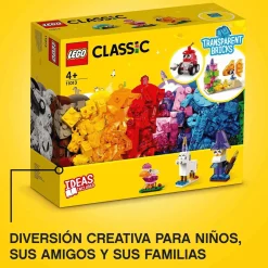 Lego Ladrillos Creativos Transparentes