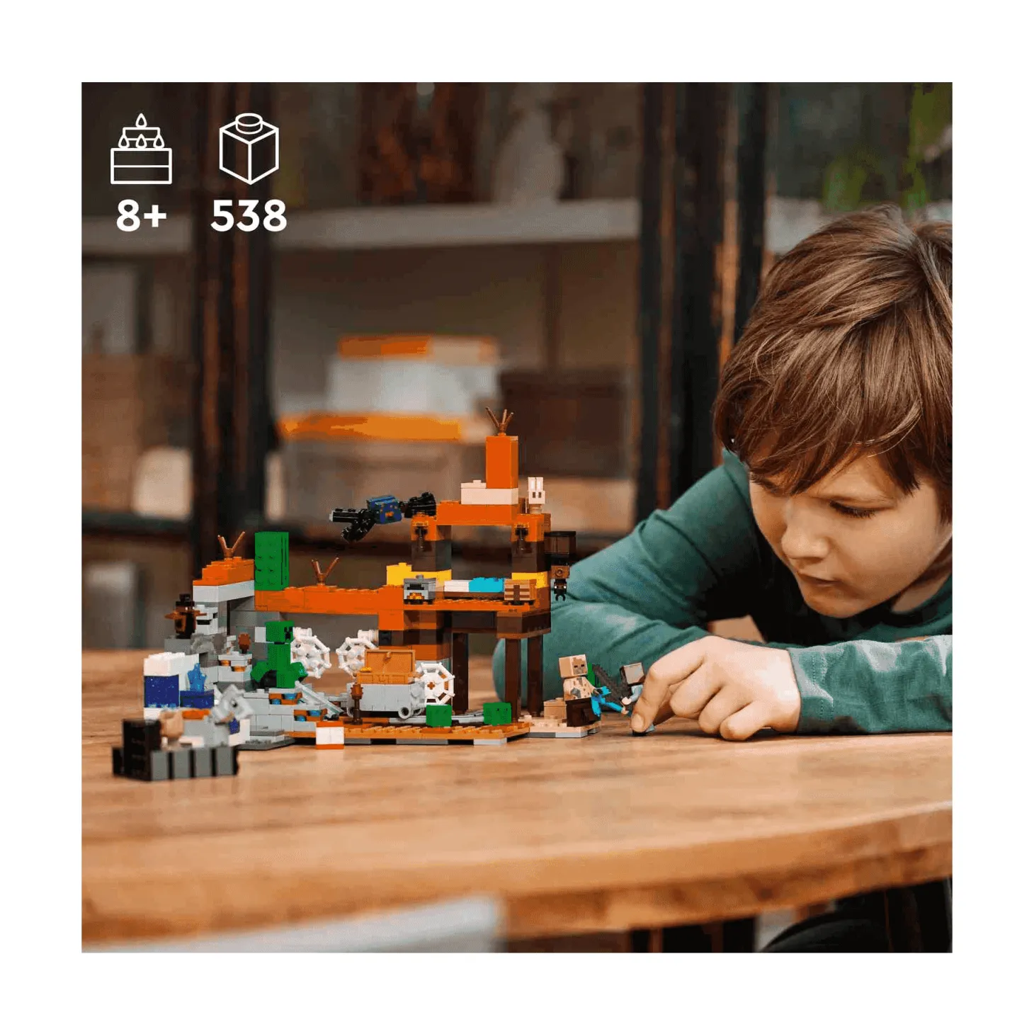 LEGO Minecraft | El Pozo de Mina de los Páramos