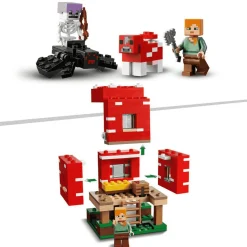 LEGO Minecraft 21179 La Casa Champiñón