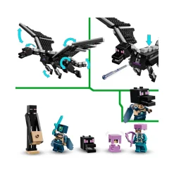 LEGO Minecraft El Dragón Ender y el Barco del End