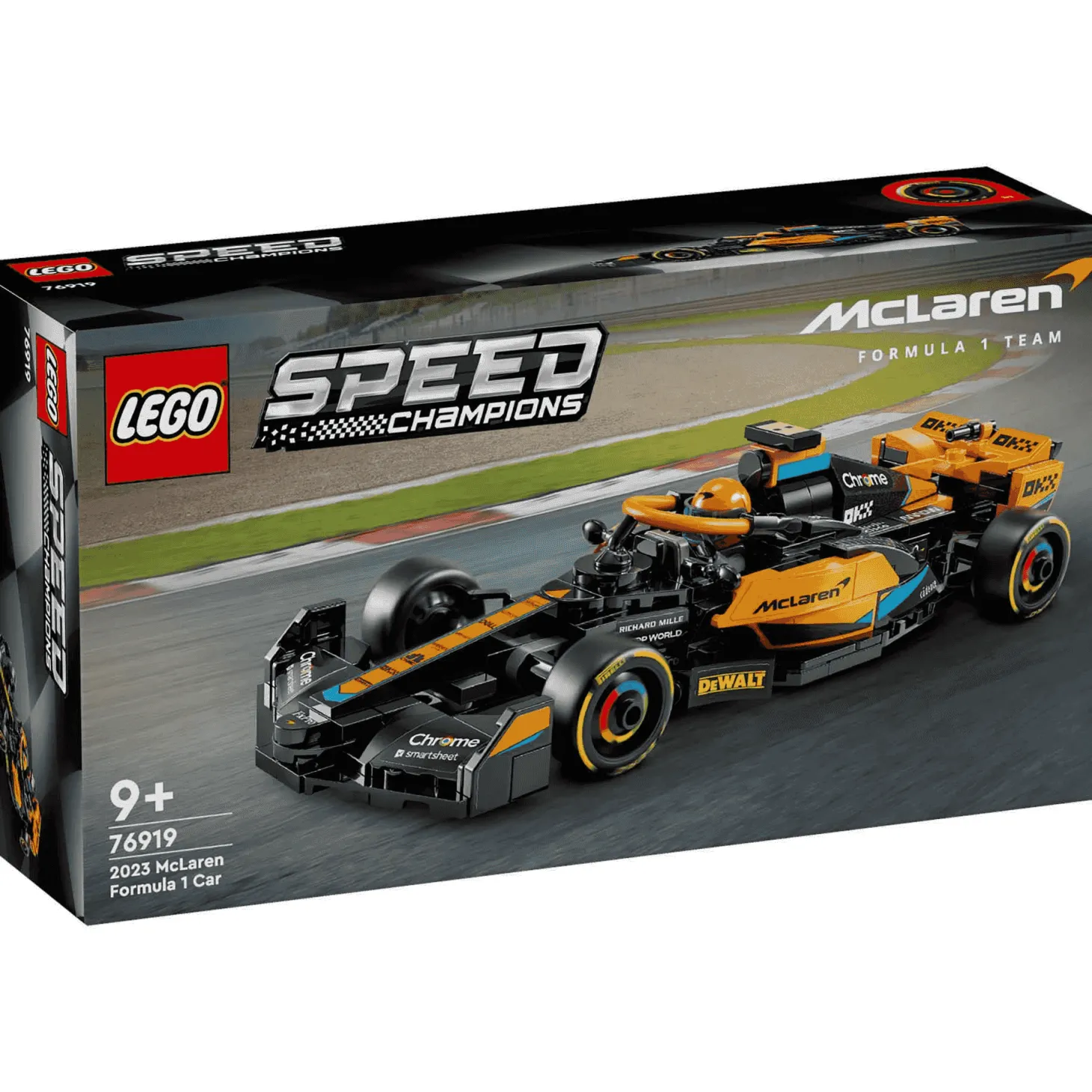 LEGO Speed Champions Coche de Carreras de Fórmula 1 McLaren 2023 76919