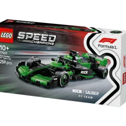LEGO Speed Champions Coche de Carreras KICK Sauber F1 Team C44 77247