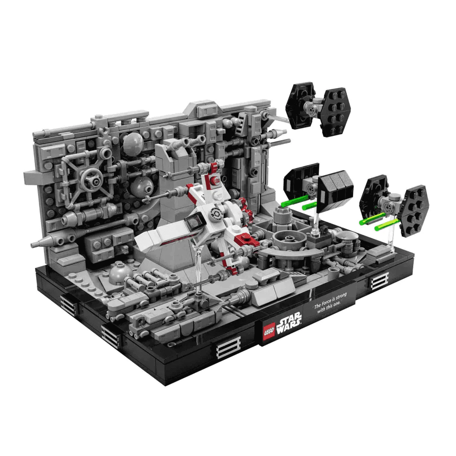 LEGO Star Wars 75329 Diorama: Ataque a la Estrella de la Muerte (665 piezas)