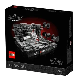 LEGO Star Wars 75329 Diorama: Ataque a la Estrella de la Muerte (665 piezas)