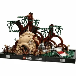 LEGO Star Wars Diorama: Entrenamiento Jedi en Dagobah