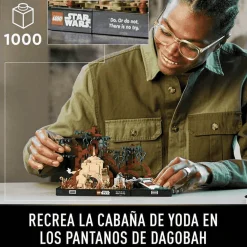 LEGO Star Wars Diorama: Entrenamiento Jedi en Dagobah