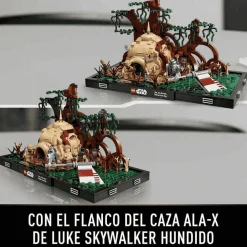 LEGO Star Wars Diorama: Entrenamiento Jedi en Dagobah