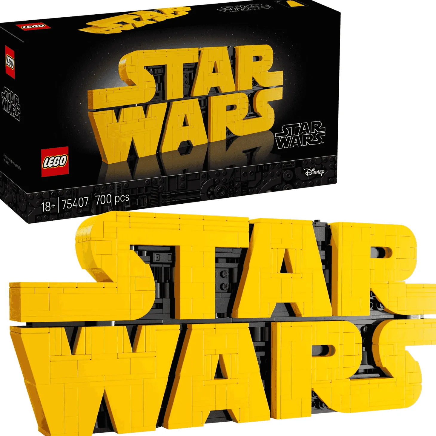 LEGO Star Wars Logotipo de Star Wars para Construir 75407